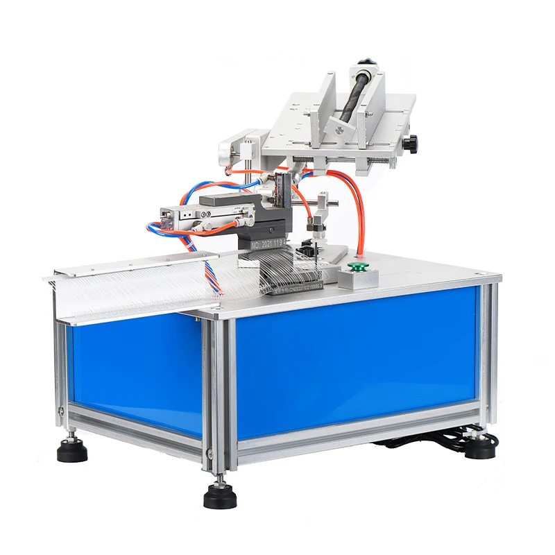 Loop tag pins Feeding Machine for kitchen ware and  garden tools tagging machine for garments