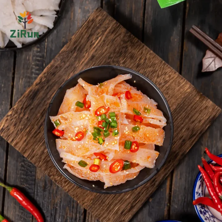 Slim konjac snack food vegan pork meat shirataki pasta from China factory