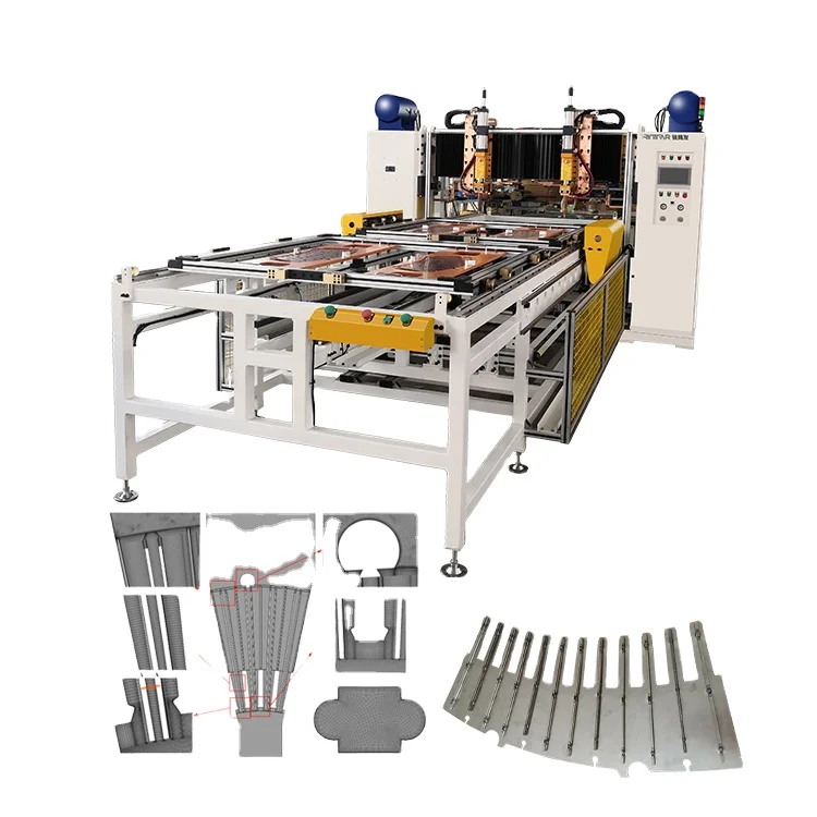 Stator For Motors Ventilation Channel Plate Automatic Welding Machine