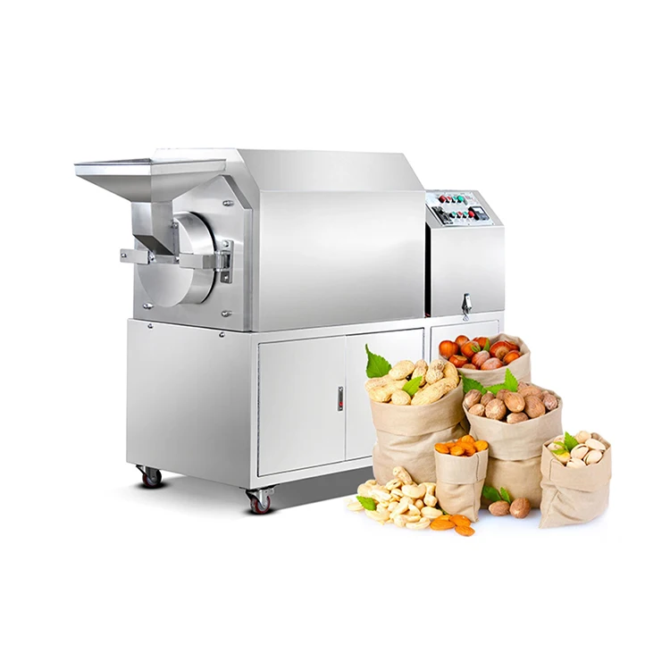Seeds nuts wheat corn roaster peanut roasting machine