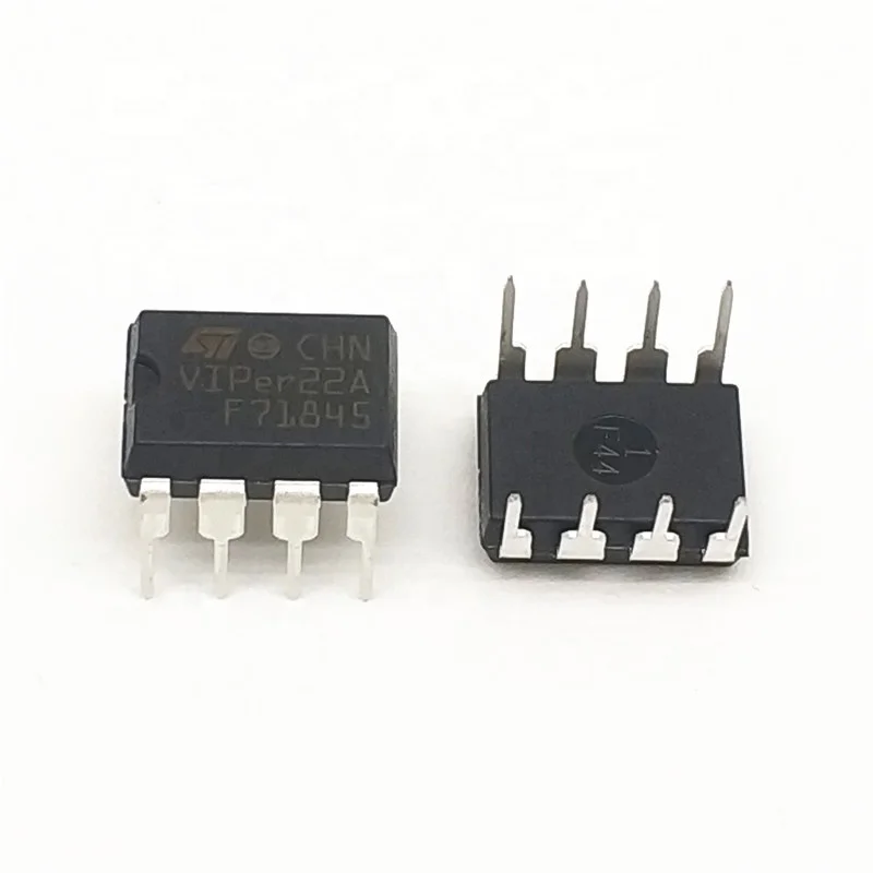 new and original ic integrated circuit  Semiconductors  AC/DC Converters DIP-8 VIPER22A