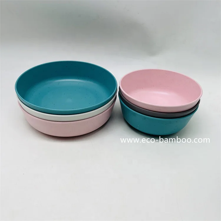 Factory hot selling recycled PET tableware cup plate bowl set recyclable plastic eco friendly light weight and durable dishes