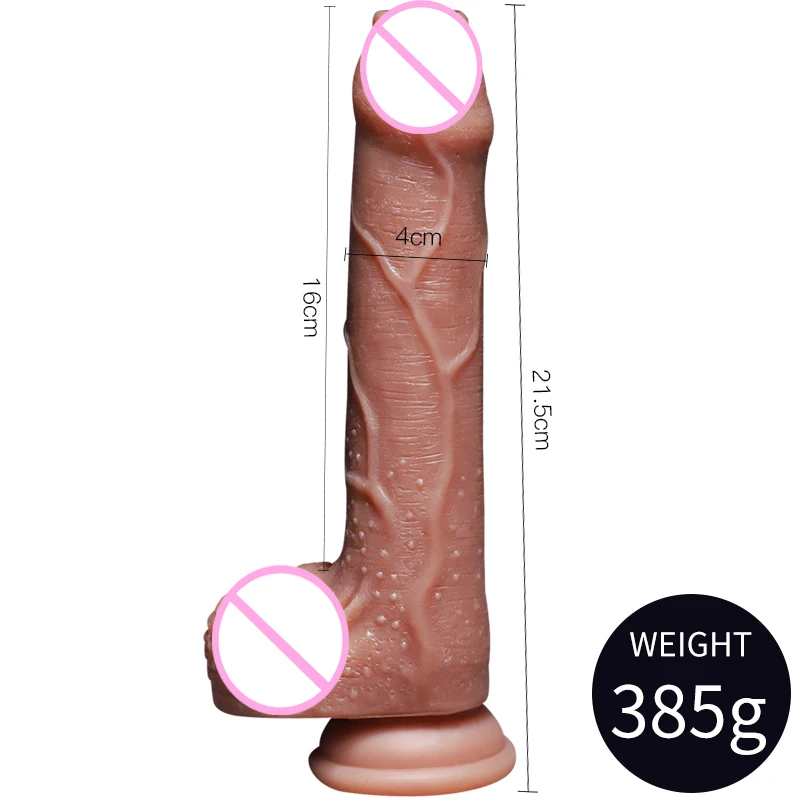 FAAK Strap-On Anal Dildo Multi-Color Liquid Silicone Sex Toy for Adults Penis Monster TPE Design