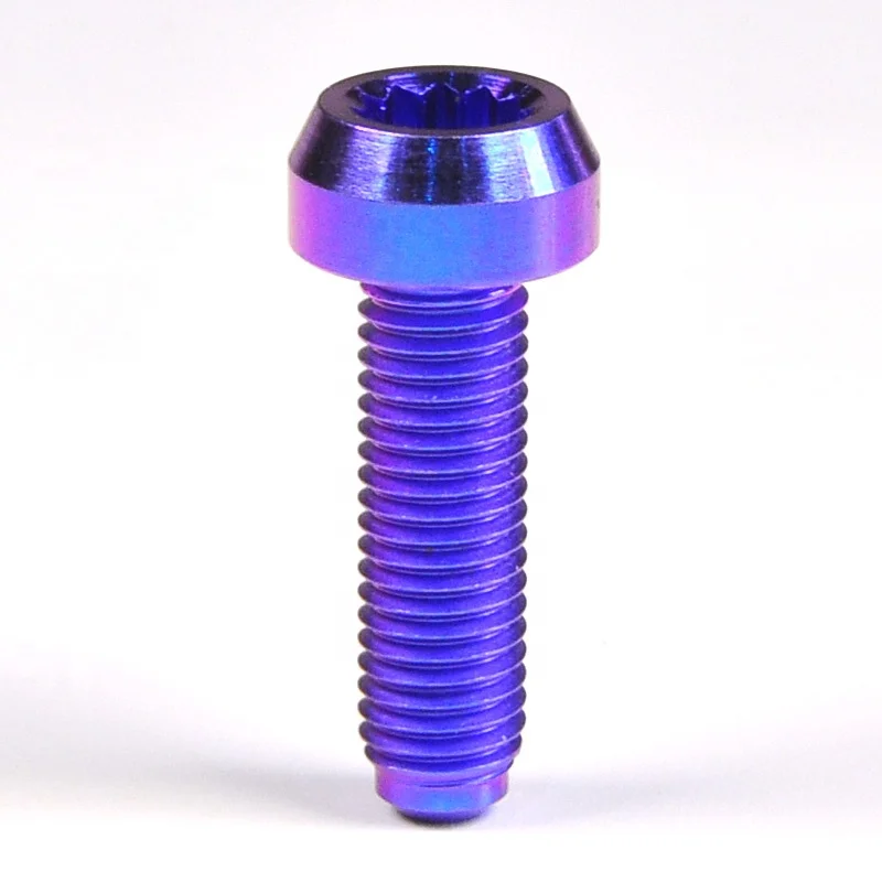 BBS M7 titanium split rims screw 12 point titanium bolts for car wheel Ti6Al4V
