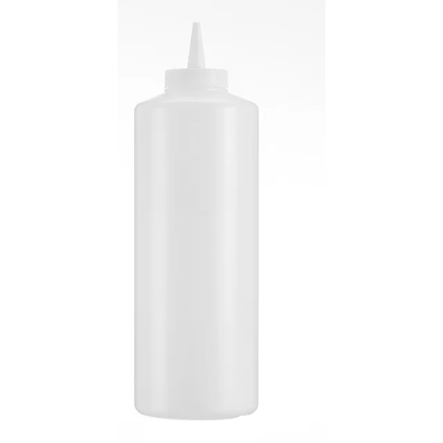 OEM ODM Customized Sharp Mouth Plastic Condiment Squeeze Sauce Bottles 20ml 50ml 100ml