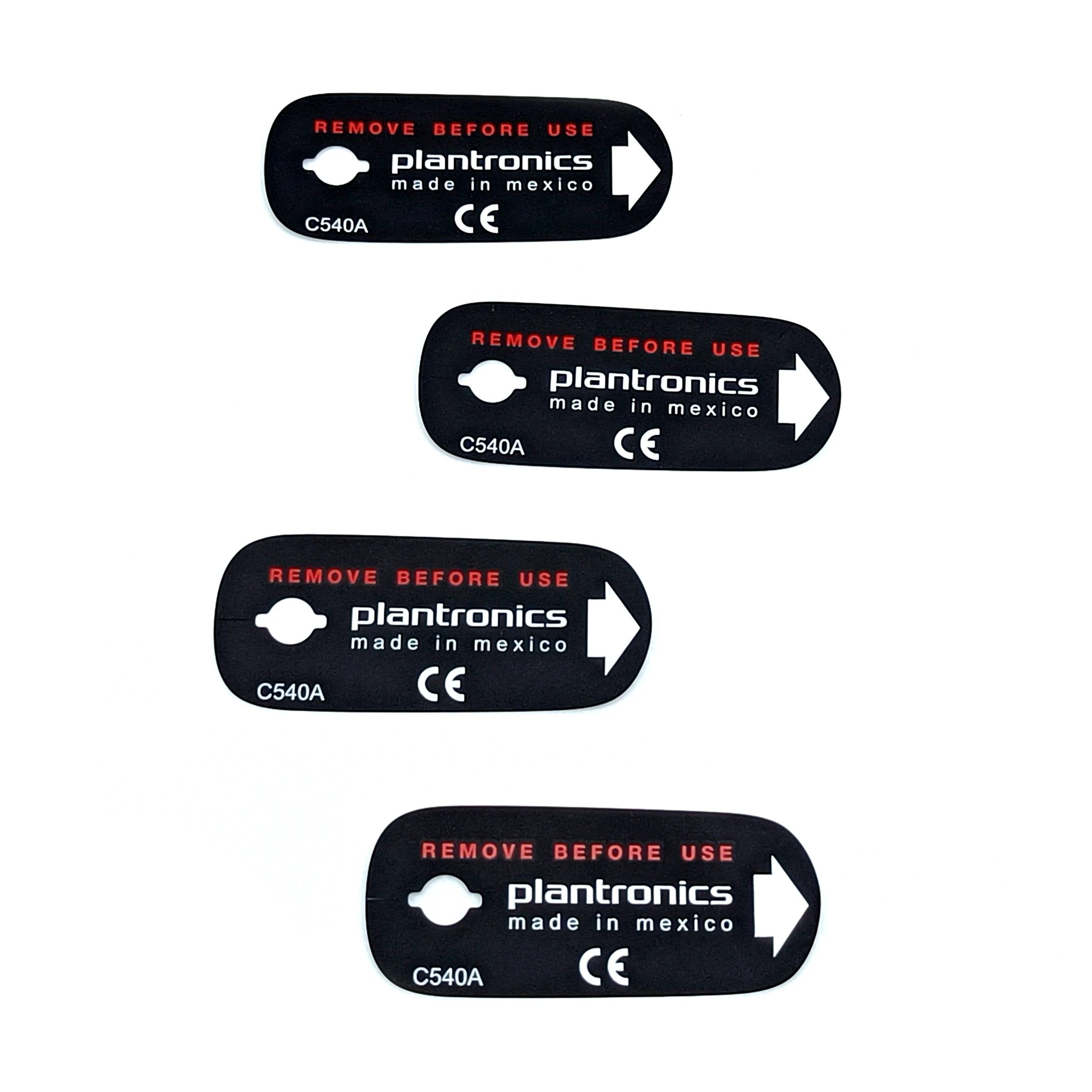 Custom Silk Screen Printed front Control Panel Polycarbonate PC Label Sticker