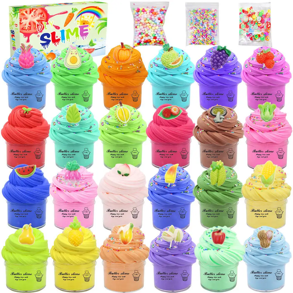 Hot Sales Color Diy Making Kit Air Dry Soft Modeling Polymer Clay Play Dough Kids