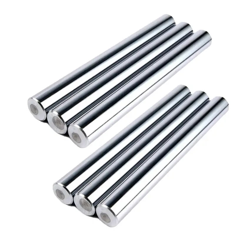 Custom CK45 hard chrome plated round rod chrome hydraulic cylinder piston rod