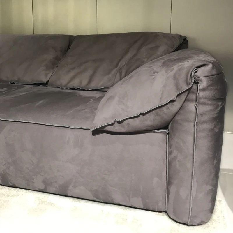 Italy Elephant Ear Sofa Interior Living Room Modern New Design Luxury Velvet Sofa