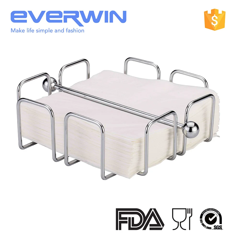 China Manufacturer Iron Metal Wire Tissue Holder,Toilet Tissue Holder,Creative Napkin Holder