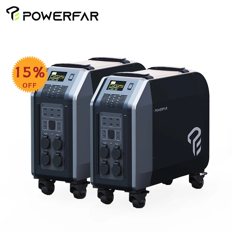 Powerfar 5 кВт 8 10 портативный домашний накопитель энергии для аварийного питания дома