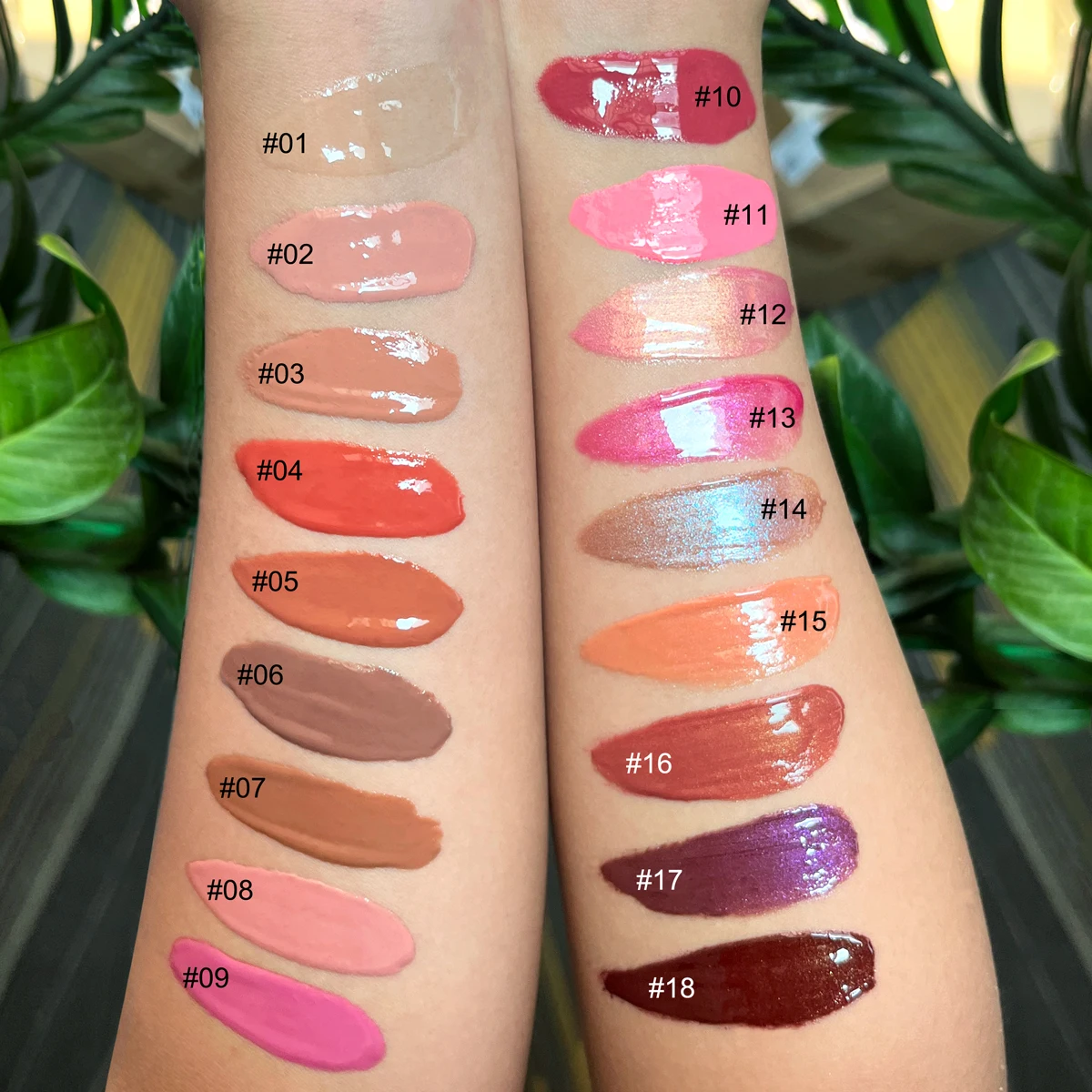 top manufacturers hot selling top manufacturers long lasting logo vegan private label red new makeup lip gloss