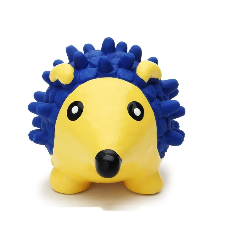New wholesale pet latex sound toy hedgehog pig owl animal series interactive fun chew chew chew resistant dog toys