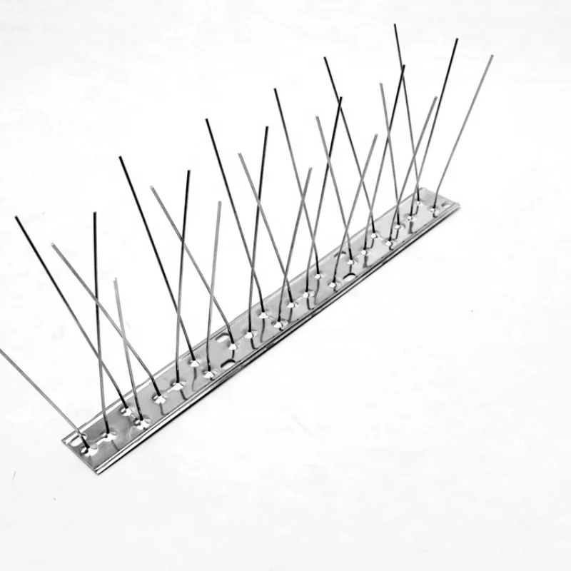 SS 304 Anti Bird Spikes Decorative Bird Spike Stainless Steel Bird Defender Spike