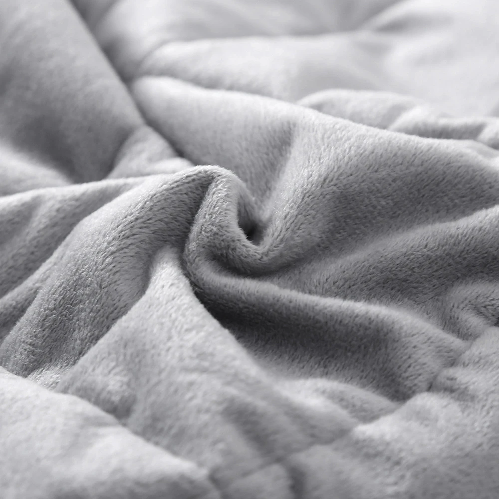 Panic Buying High Quality Cooling Therapy Weighted Blanket  for Anxiety Relief Use Quilted Technique