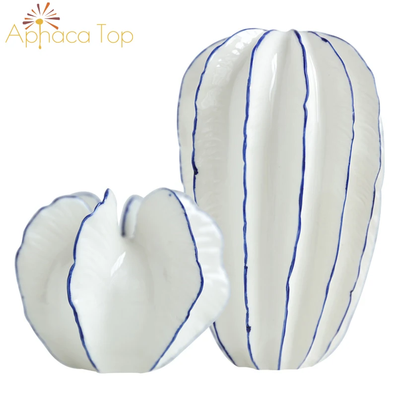 
Fashion design ceramic vase set High-grade decorative ceramic vase 