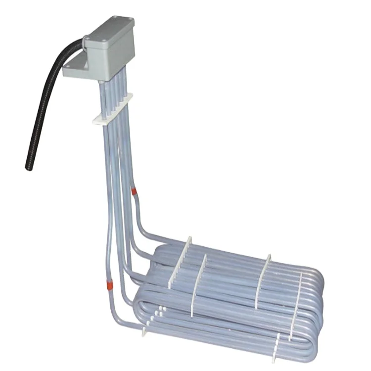 Погружные Нагреватели L-образной формы из нержавеющей стали с крышкой из ПТФЭ, антикоррозийные нагреватели для химической жидкости 380 В 3 кВт