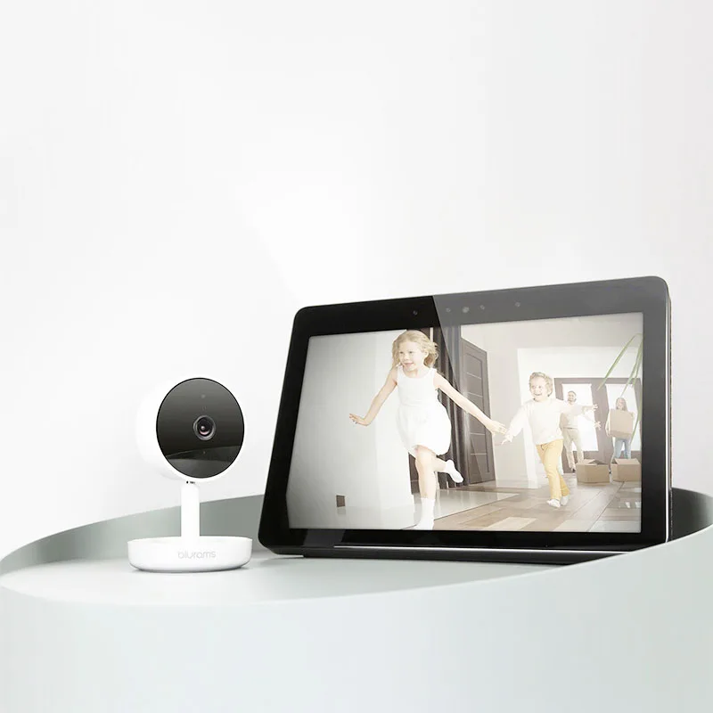 Blurams 2K HD видео камера отслеживания движения детектор Ночного Видения двухстороннее аудио-няня камера радио няня камера