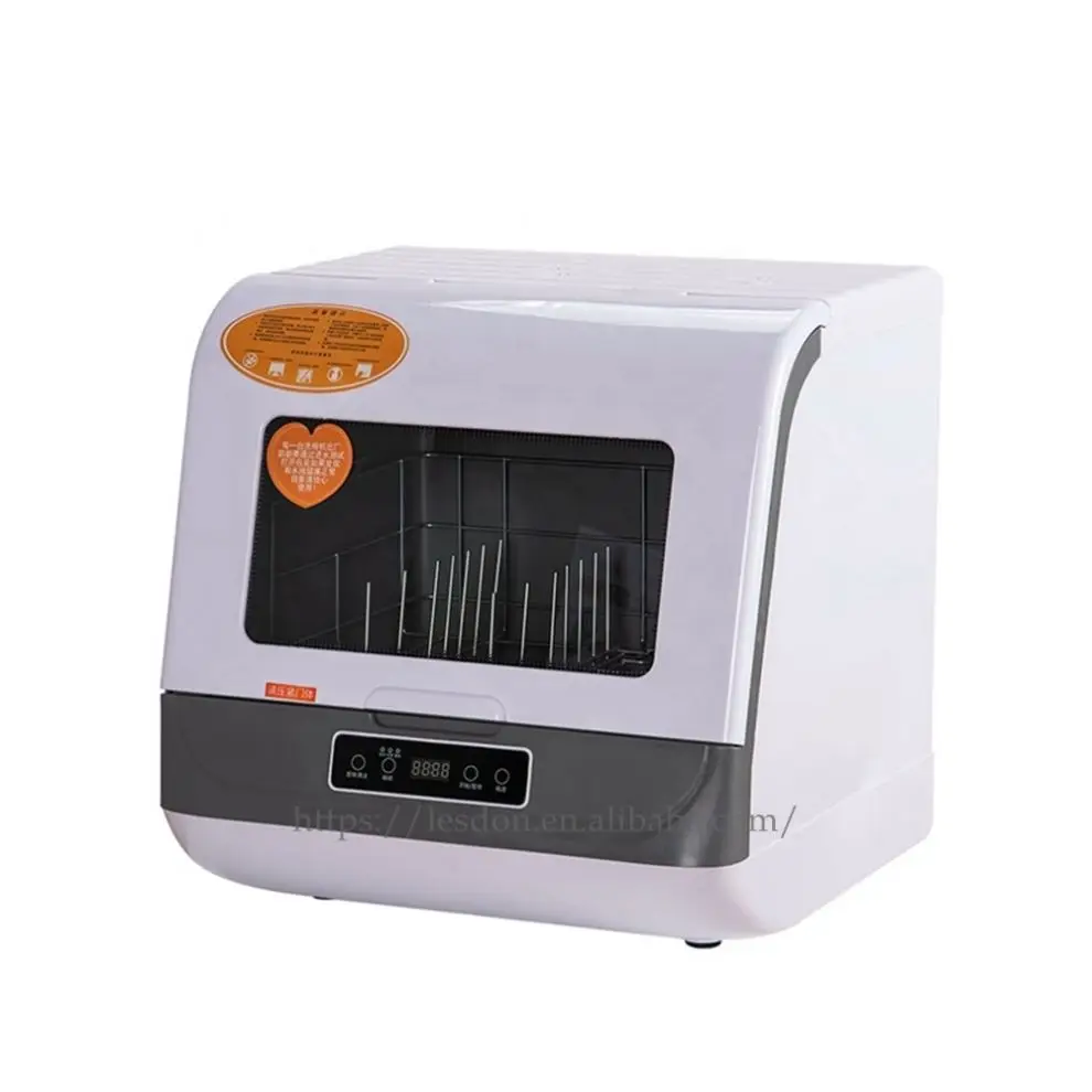 kitchen Home Mini Portable Electric Small Compact Countertop Dishwasher