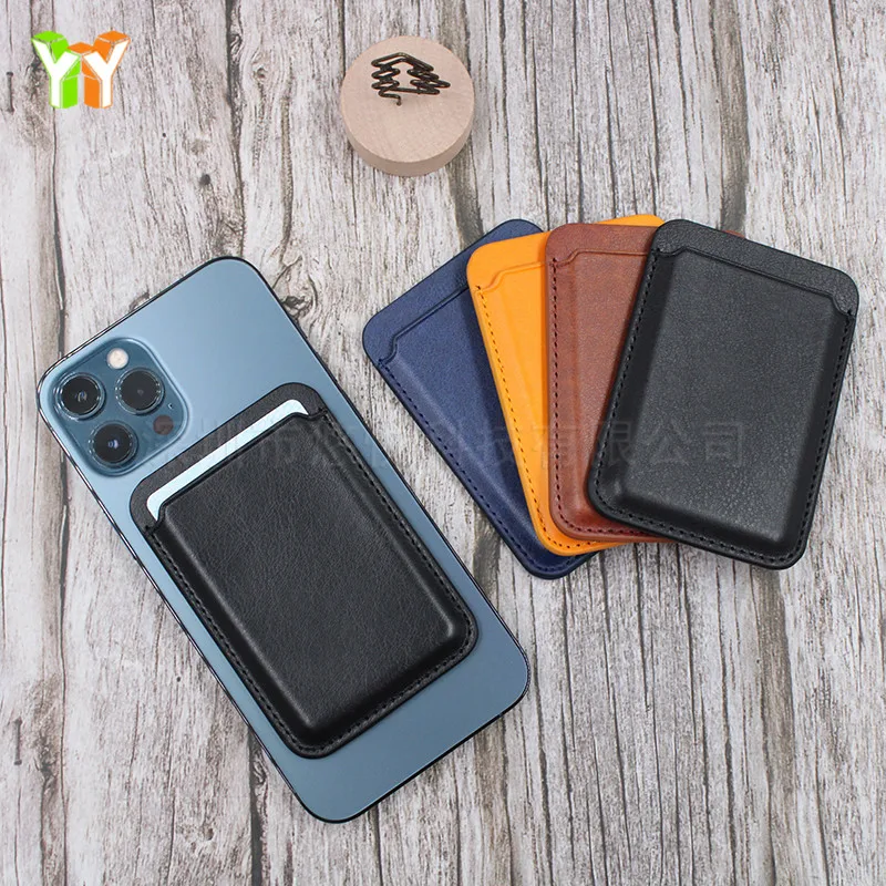 OEM Magsafe Magnetic leather Iphne 12 ID Card Holder Phone Wallet Case For iphone 12/ iPhone 12 pro/ iPhone 12 pro max