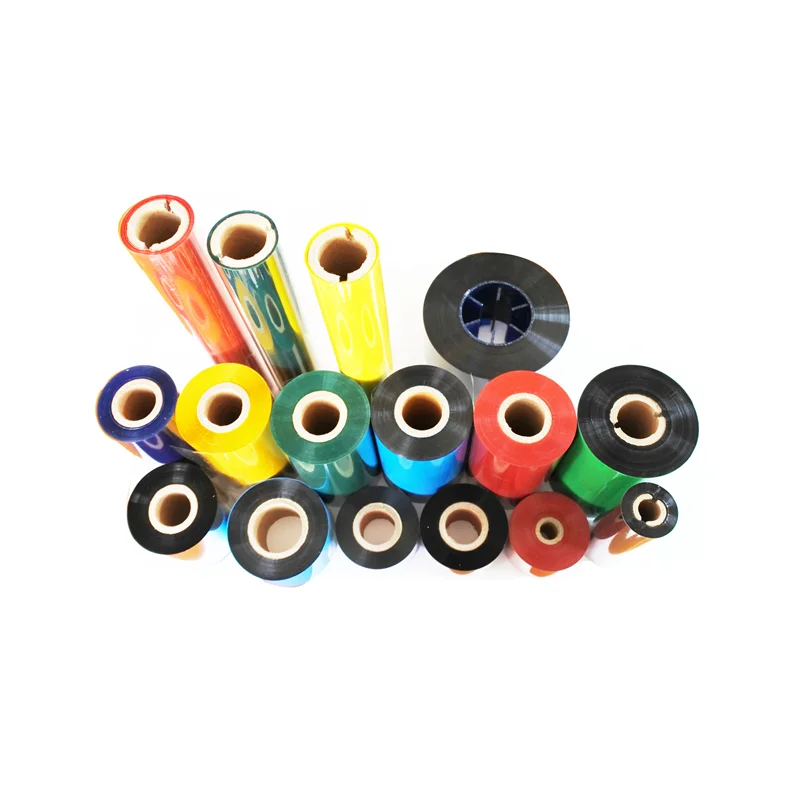 Inkstar R521C 110 мм * 300 м белая зеленая синяя желтая красная черная уличная устойчивая к атмосферным воздействиям термопереносная лента резиновая