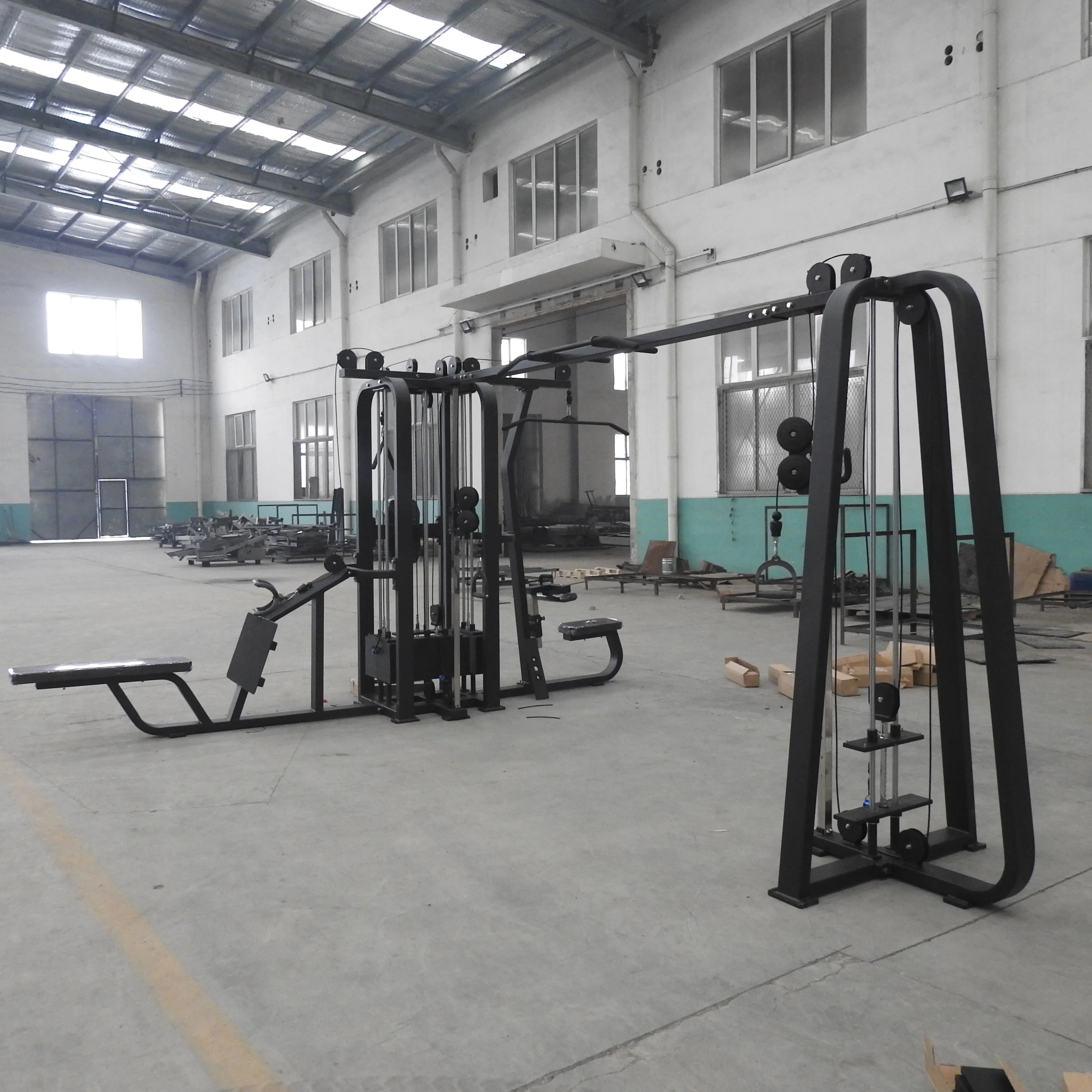 Professional Exercise Fitness Machine Commercial Gym Equipment Multi-functional Trainer 5 Station