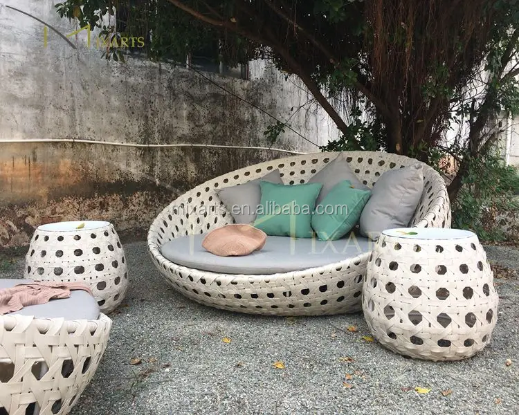 
outdoor garden coffee table with aluminum table top 