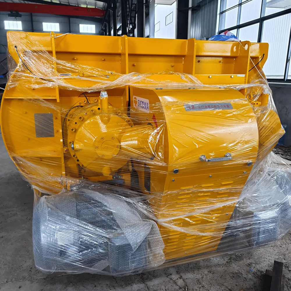HZS120 Cement Concrete Batching And Mixing Plant Batching Machine With 4 Aggregate Bins