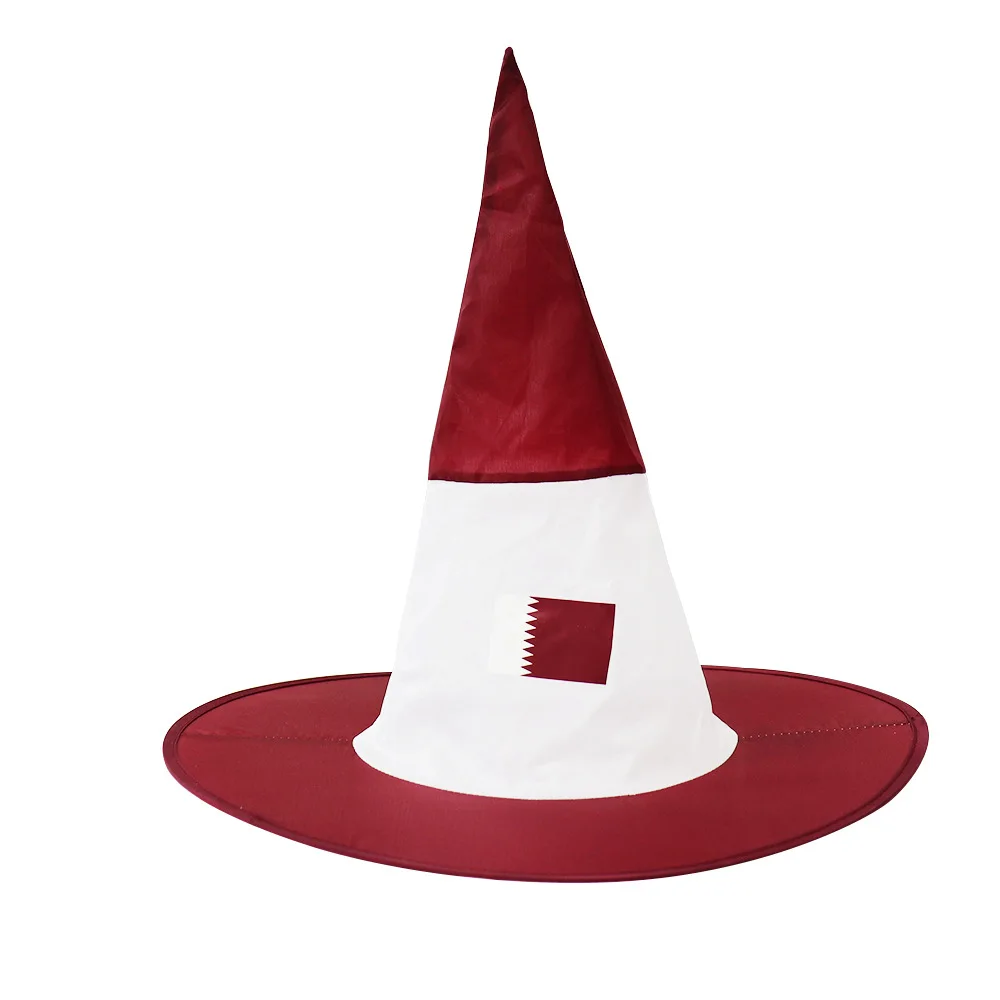 Custom qatar WORLD CUP 2022 hat High Quality Custom Bowler Hat Country Flag Hat Mesh Party for Soccer