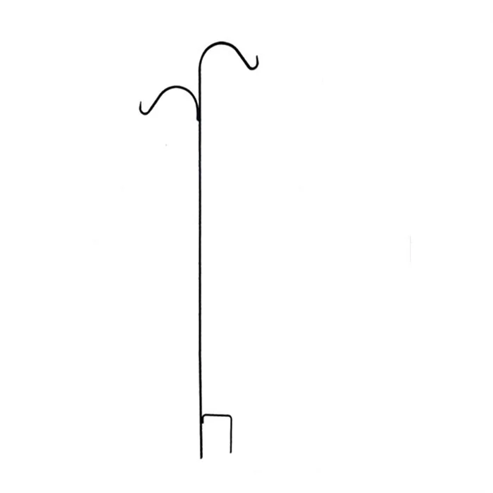 Forged Adjustable Double Deck Hook, Black