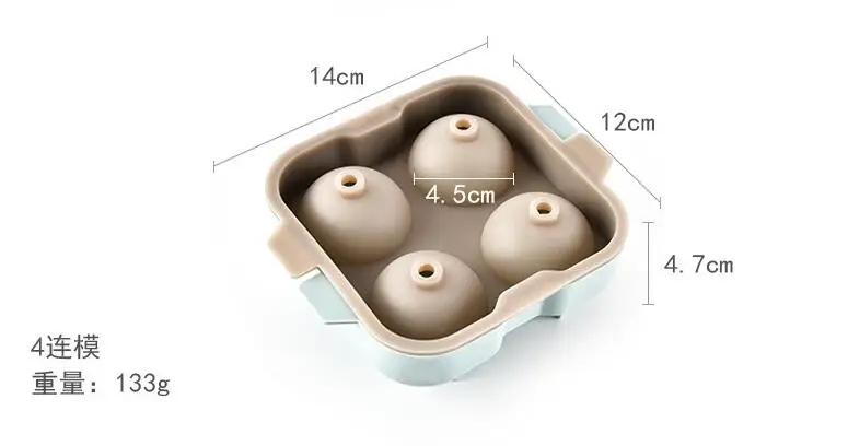 New Product Ideas 2025 Home and Kitchen Silicone Ice Molds Round Ices Moldings Ice Cube Mold