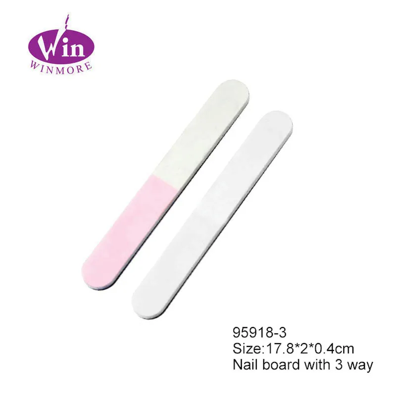 3 sides and 4 sides nail buffer type for nail care nail board