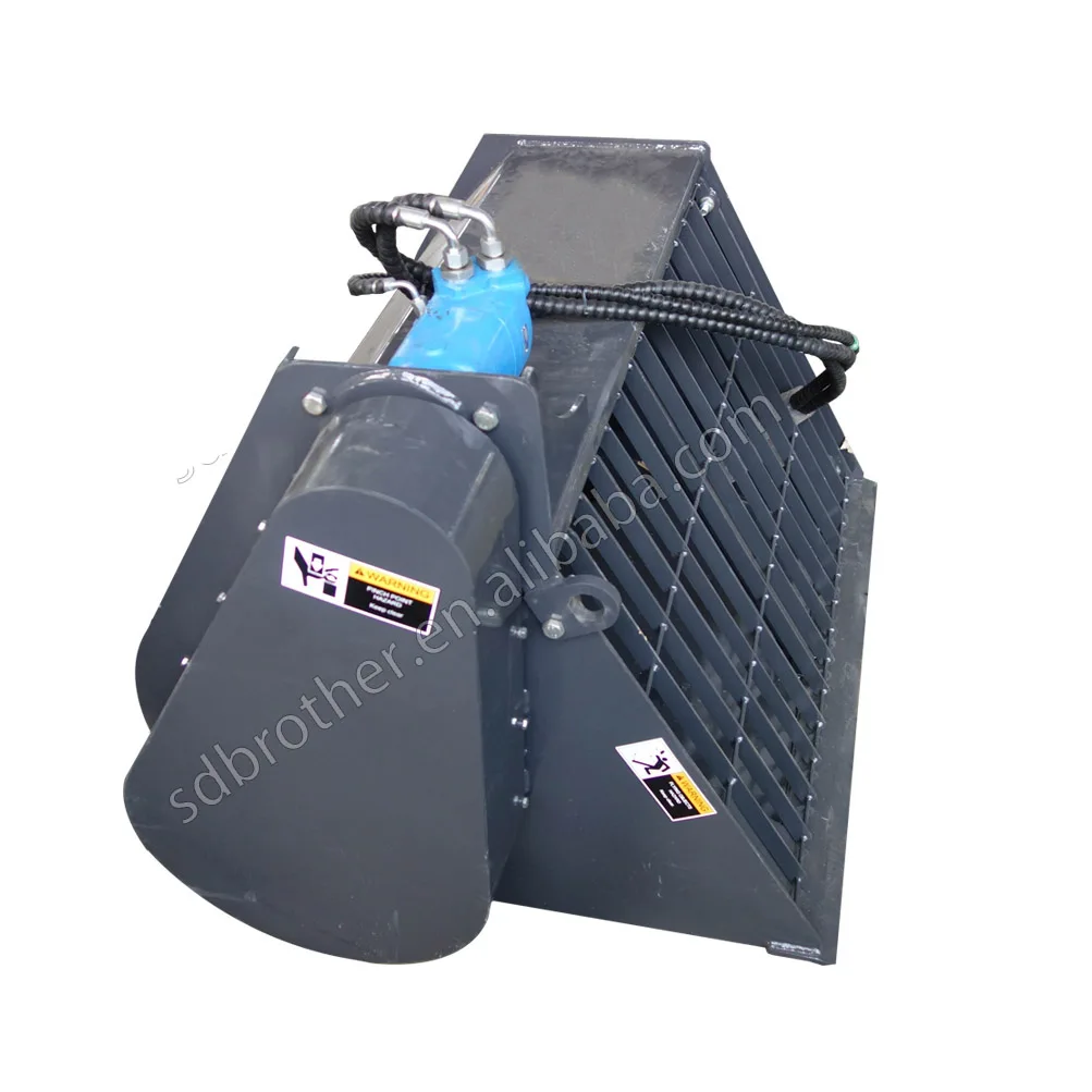 side discharge pto cement mixer tractor concrete bucket