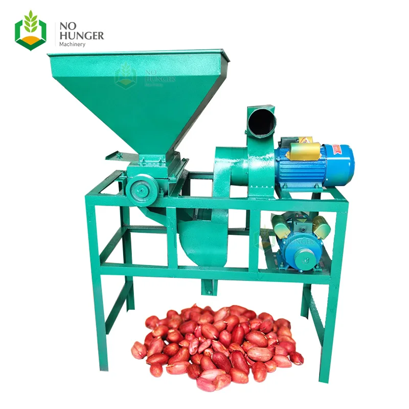 Small Home Use Manual Electric Groundnut Peanut Peeling Sheller Machine