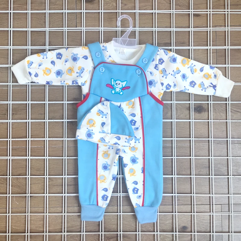 
Wholesale Cute 3 Pcs Sets Newborn Baby Clothes Sets Baby Rompers Girls Baby Boutique Clothes 