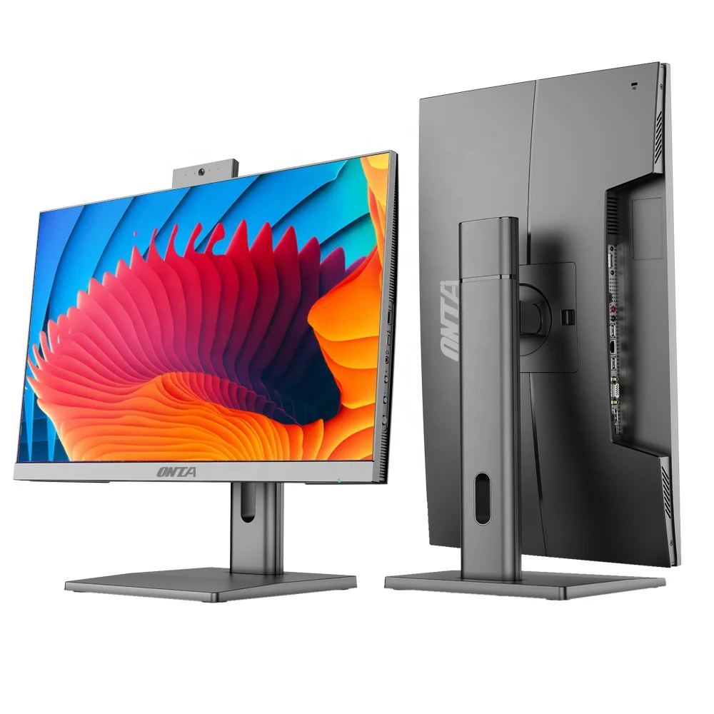 Заводская индивидуальная Поворотная подставка AIO lift all-in-one pc 23 8 27-дюймовым настольным компьютером с оптическим приводом и интерфейсом Type-C
