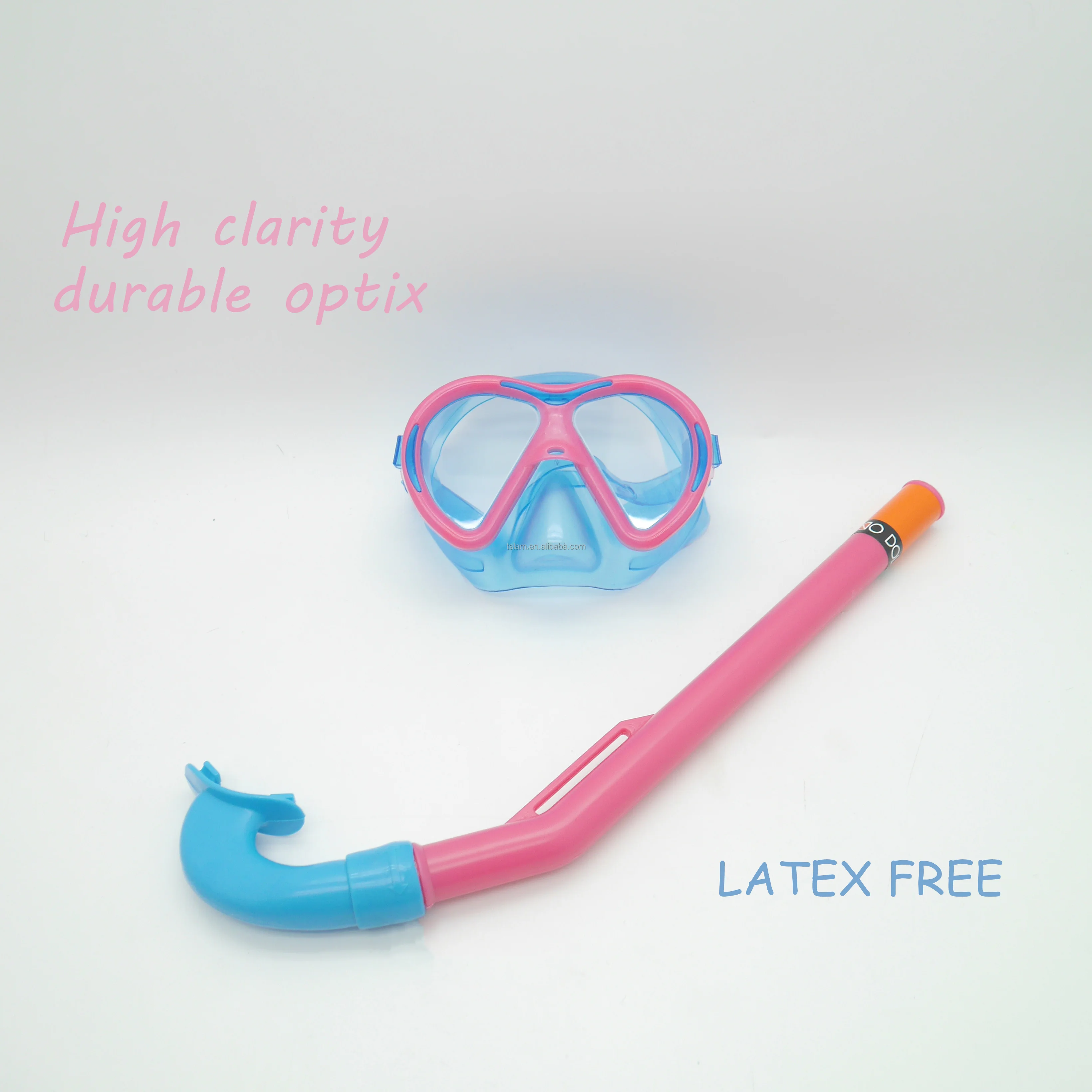 Underwater Snorkeling Full Face Children Swimming Mask Set Scuba Diving Respirator Masks