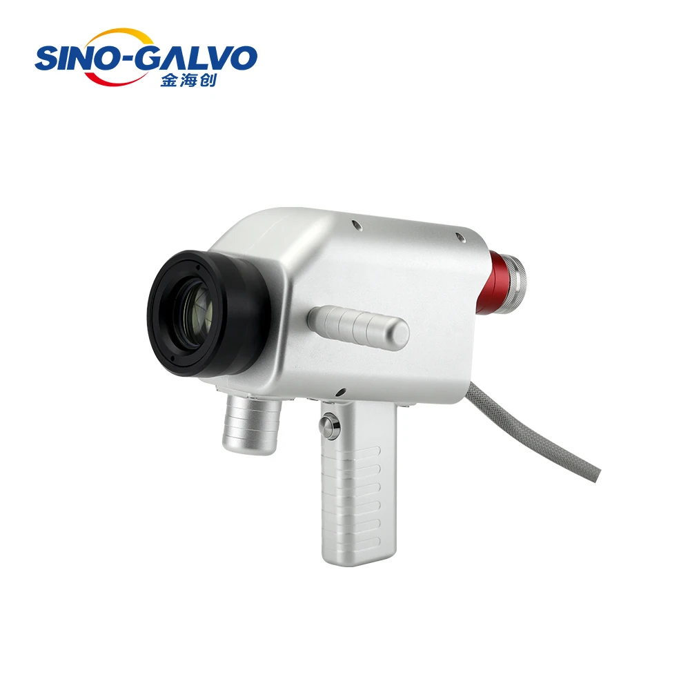 Sino-Galvo High Power Handheld  Water Cooling Galvanometer Galvo Scanner for Laser Rust Removal Cleaning Machine