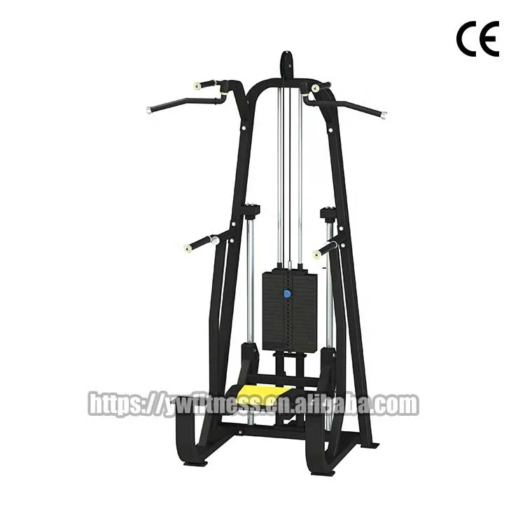 Hot sale professional exercise equipment YW-1735 kneeling type dip/chin assist
