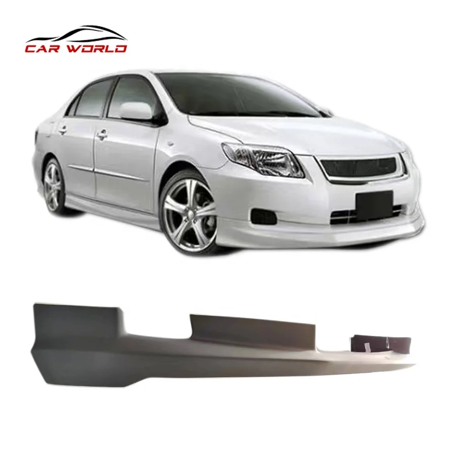 Car Body Kit For 2007-2011 Toyota  Corolla Axio Front Lip ABS Plastic Material No Color For 2008 Axio Car Bumper Lips