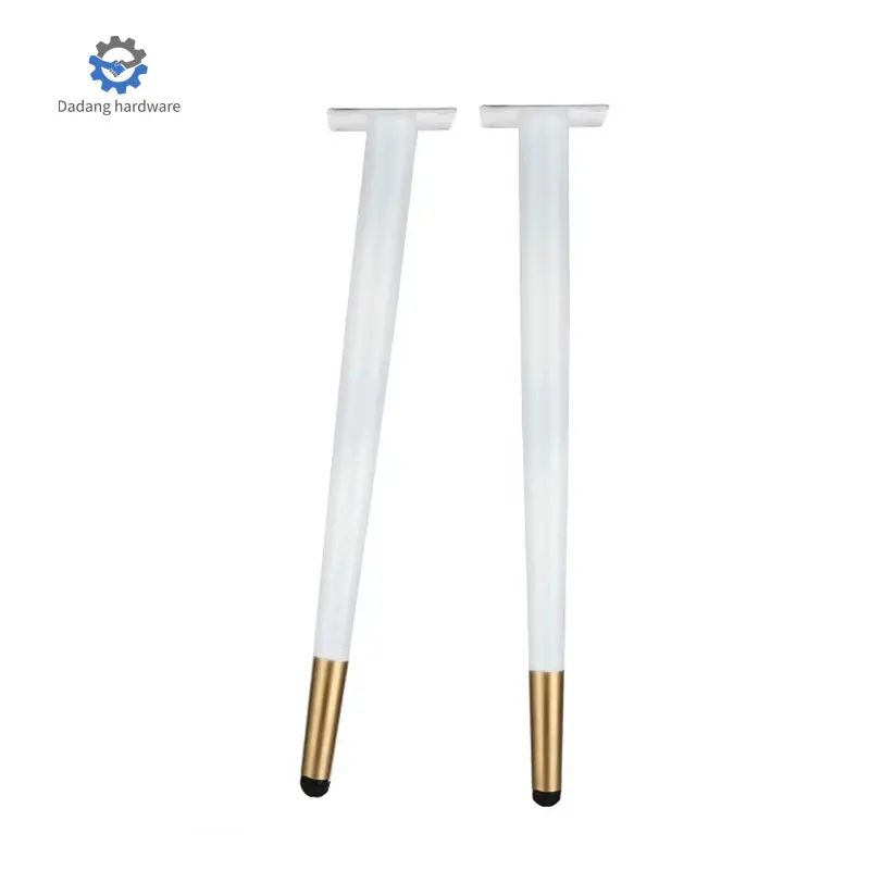 2024 East South Asia Hot Selling Black/White/Black Gold/White Gold Iron Furniture Leg