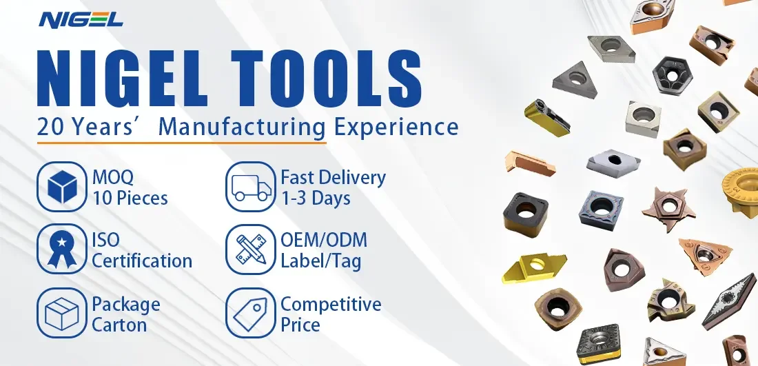 Nigel Brand  APMT1604PDER-H2 NZ525 Cnc Cutting Tools Indexable Carbide U Drill Cutter U-Drill Inserts