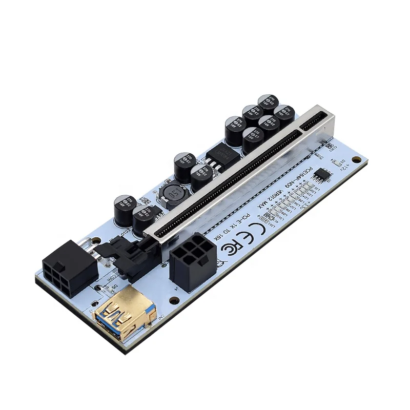 Лидер продаж Riser 012 Max Pcie для видеокарты USB3.0 кабель Pci-e Express x1 x16 SATA к 6-контактному кабелю питания USB