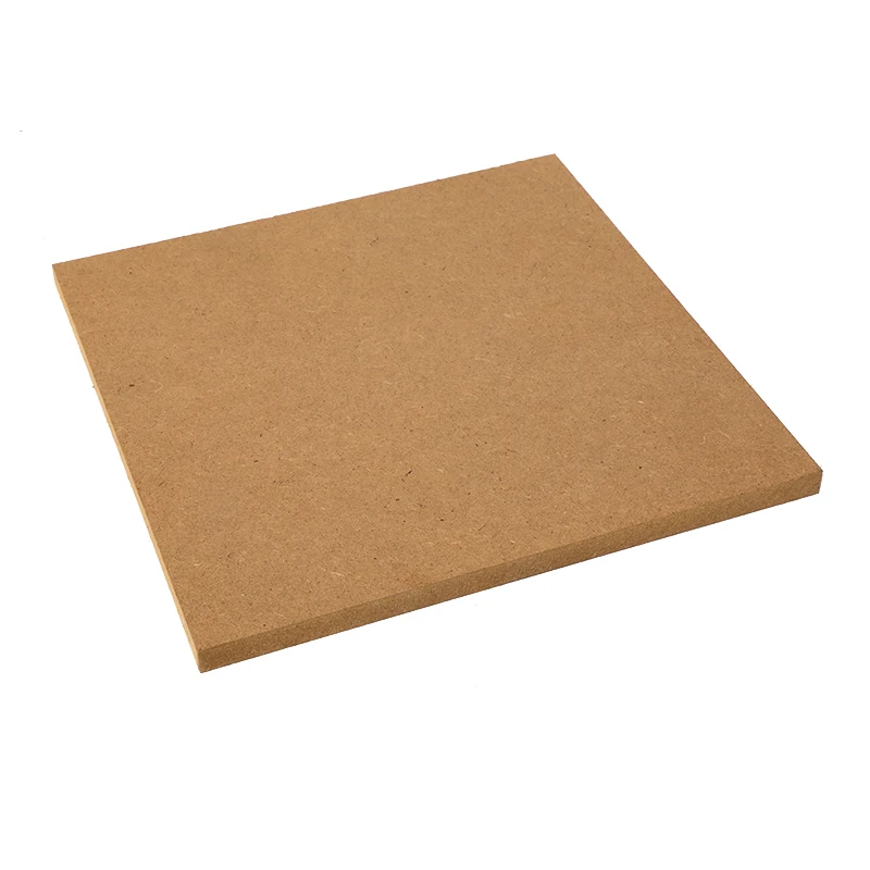 High quality best selling Blank Wood Boards for Crafts 1/4 Inch Thick Square MDF Chipboard Sheets Medium Density Fiberboard