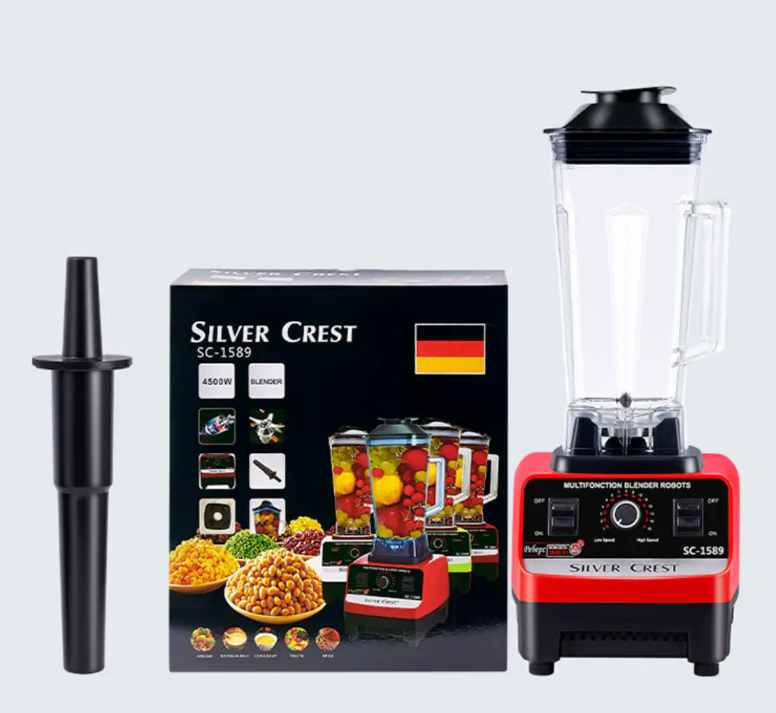 Silver Crest Commercial Kitchen Blender Fresh Orange Industrial Grinder Extractor and Smoothie Juicers Machine Mixers Blender