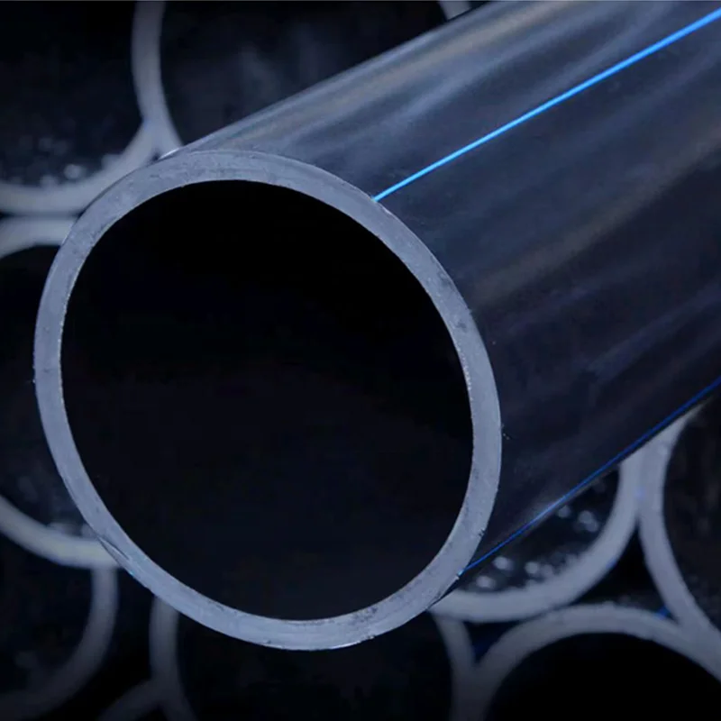 High Density PE Irrigation Water Supply Pipe for Agriculture Moulded High Quality HDPE Pipe 90*1.0mpa SDR17 75*1.6mpa SDR11