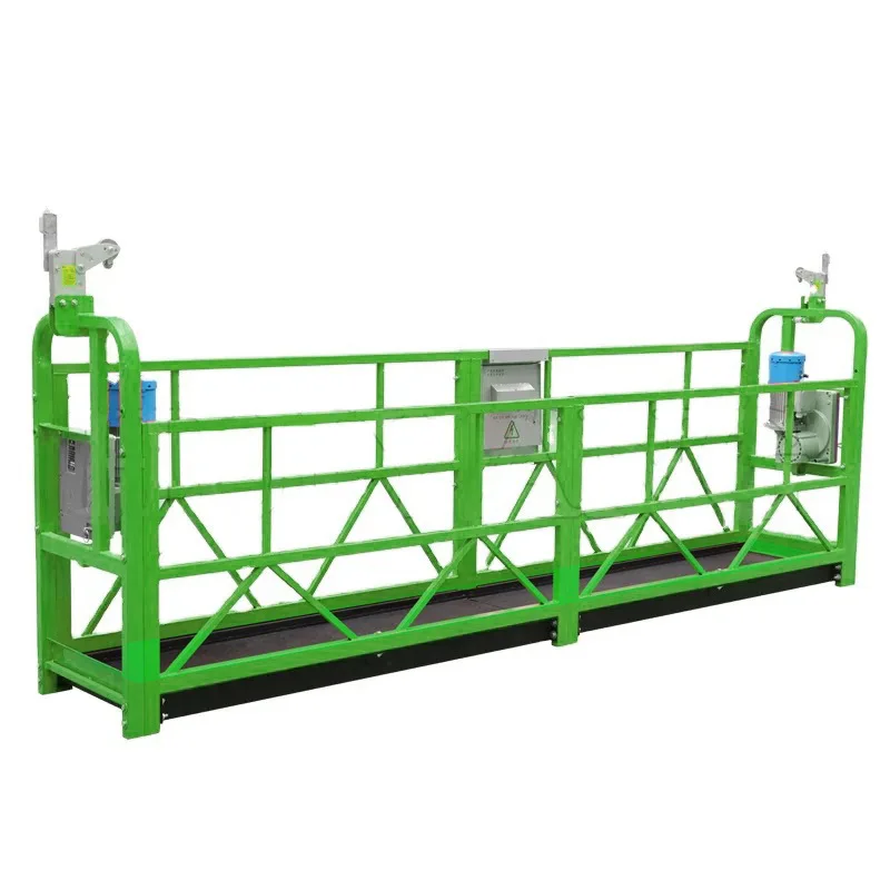 Top suppliers zlp 630 800 1000 hanging rope suspended lifting platform 500kg 800kg 1 ton Excellent performance gondola cradle