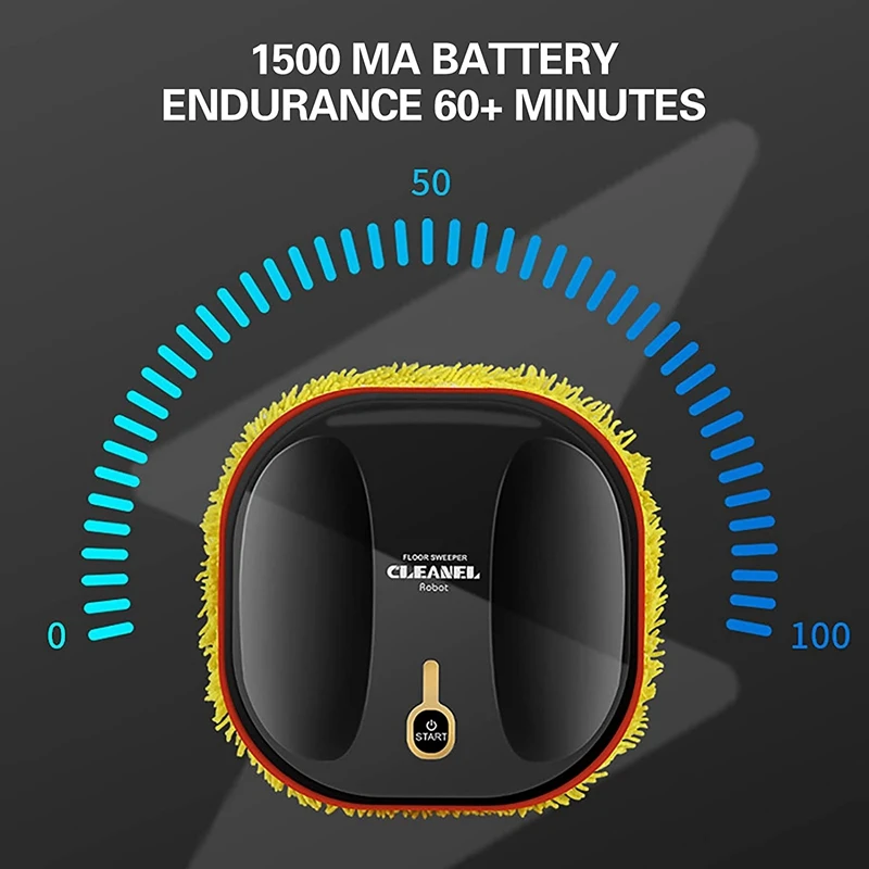 Smart Mopping Robot Automatic Floor Mopping Robot Wet And Dry Sweeping Robot Smart Vacuum Cleaner Cleaning Tool