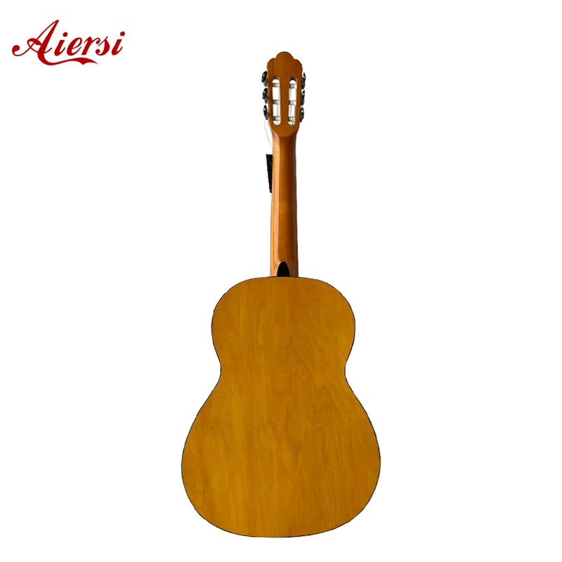 Aiersi High-quality custom hand-made Spain integrated handle connection  professional Flamenco Guitar