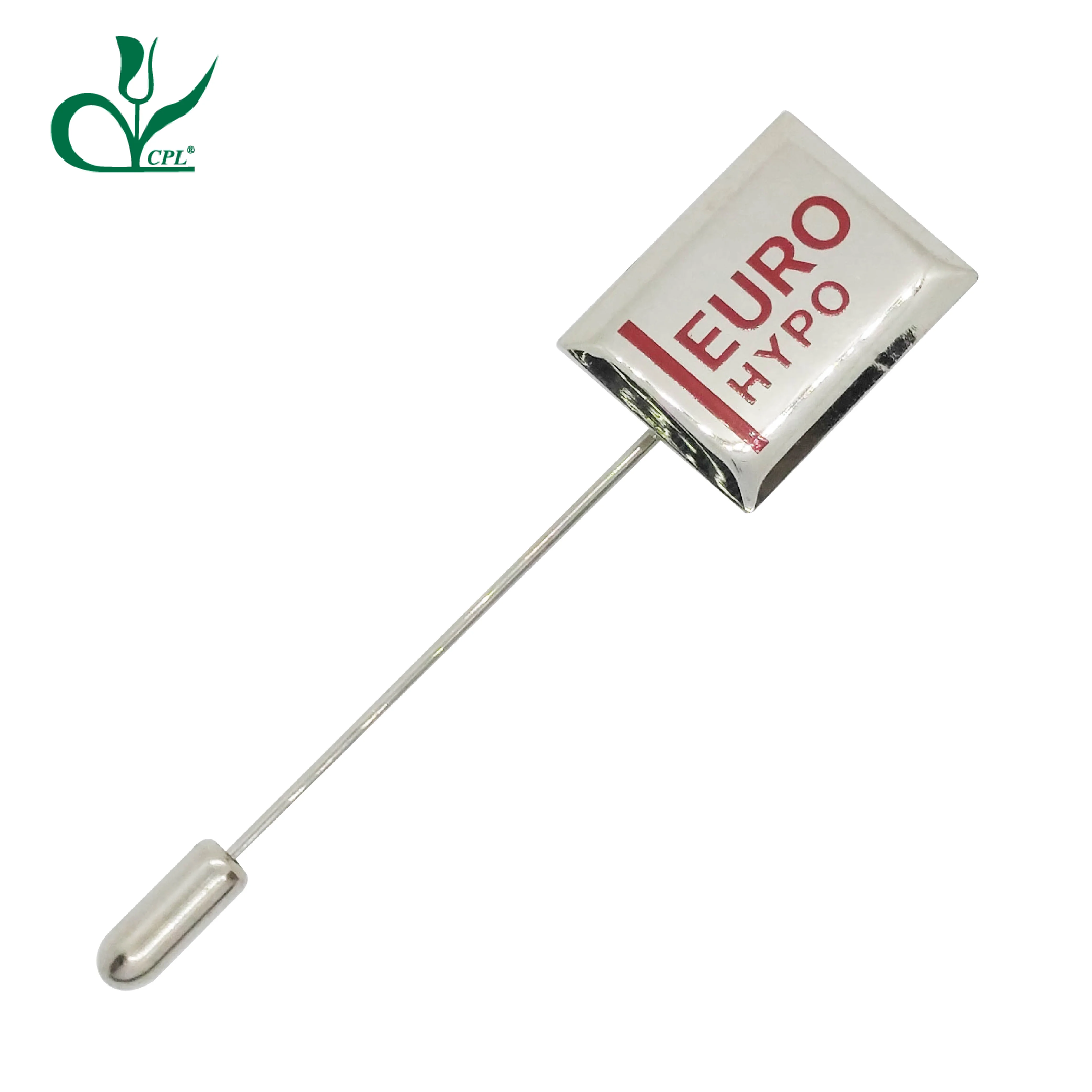 Best selling custom fashionable pin Badge lapel Flower Gold plated metal Brooch Pin Suit